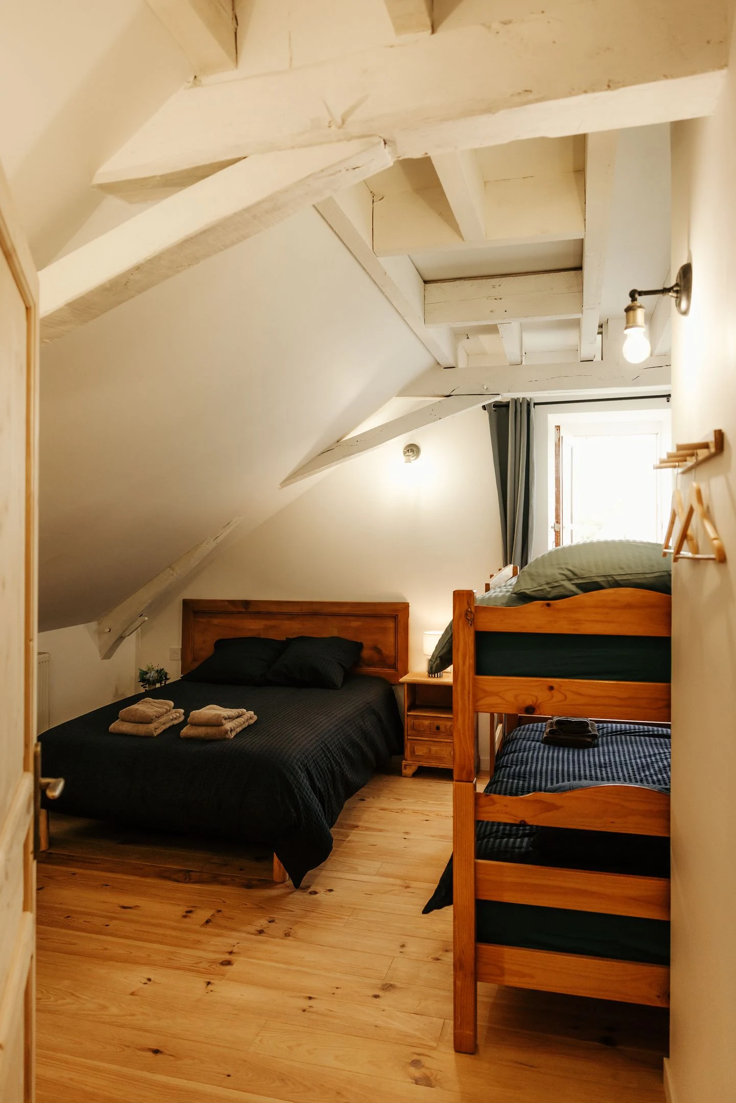 Chambre 5 — Lits superposés — Le Moulin de Micheline